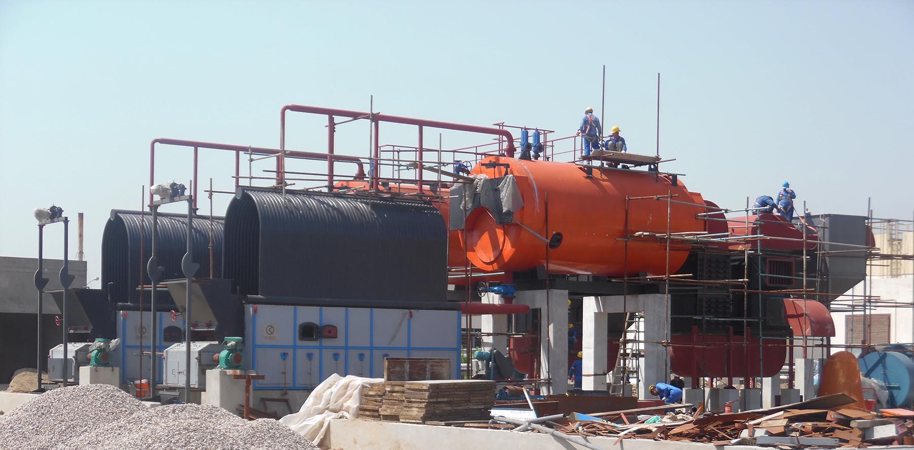 Chain Grate Coal & Oil Boiler